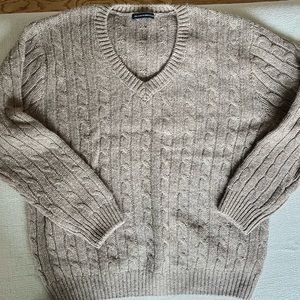 Brandy Melville oversized eclectic grandpa sweater